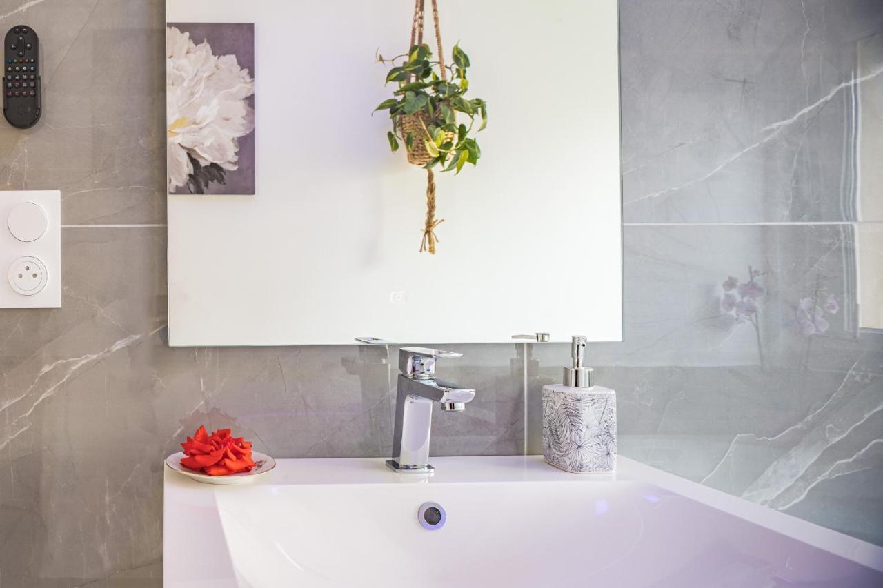 Le Flamboyant - Confort & Rarete - Premium Saint-Andre-les-Vergers Bagian luar foto