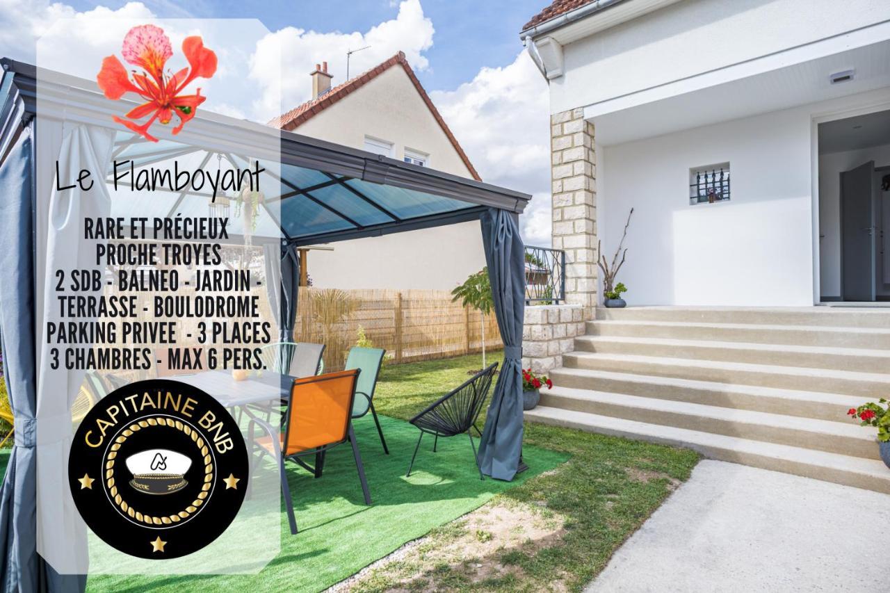 Le Flamboyant - Confort & Rarete - Premium Saint-Andre-les-Vergers Bagian luar foto